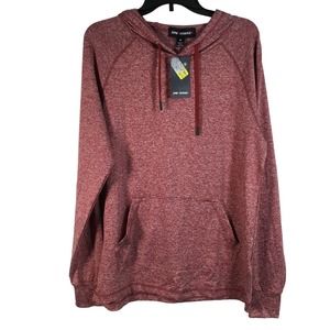 Sportswear Long Sleeve Pullover Hoodie, Women's Size M - Burgundy
